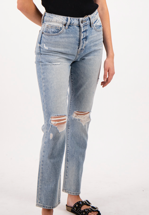 JEANS ROTOS LIGHT BLUE