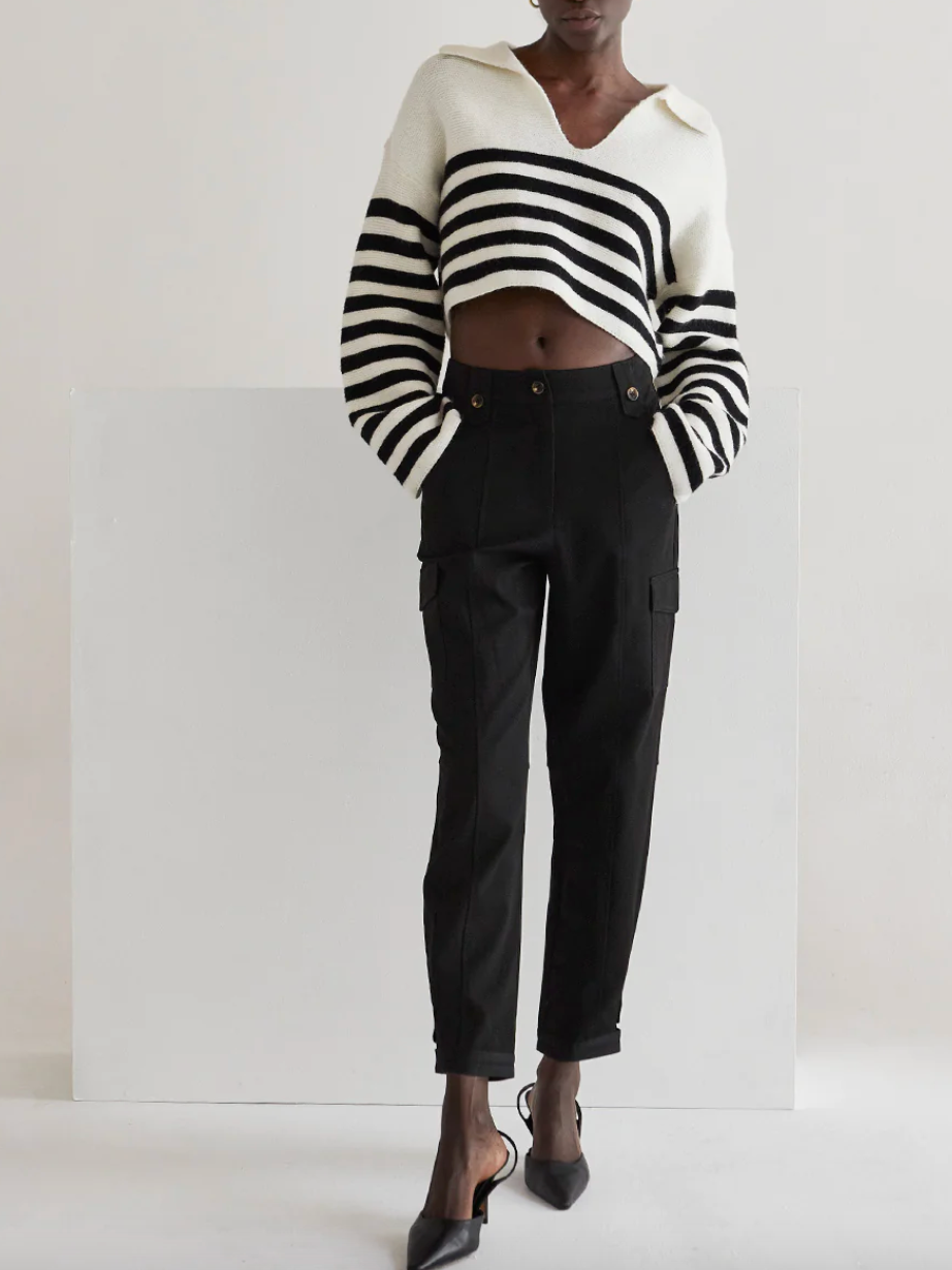 PANTALON TIPO JOGGER NEGRO