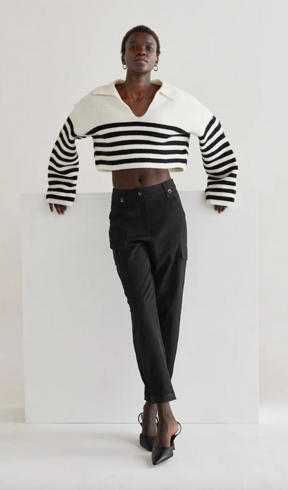 PANTALON TIPO JOGGER NEGRO