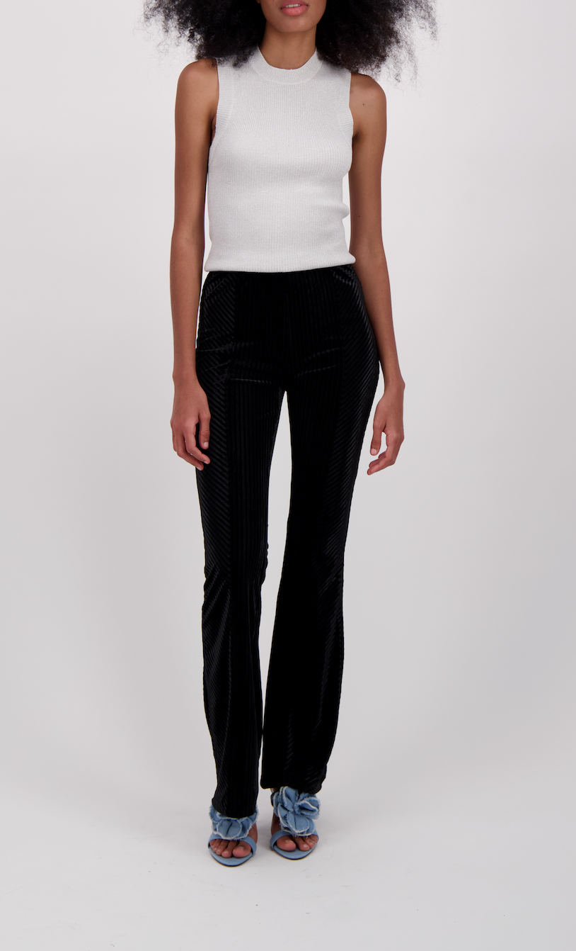 PANTALON VELVET NEGRO