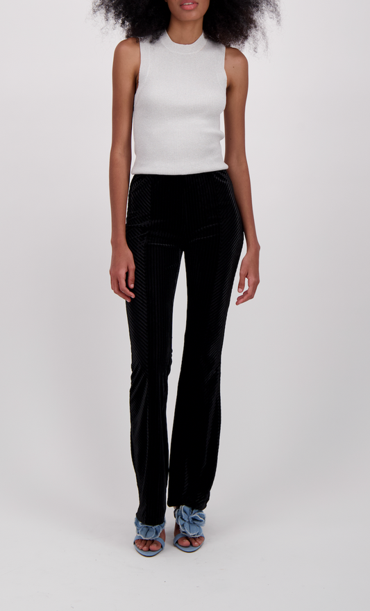 PANTALON VELVET NEGRO