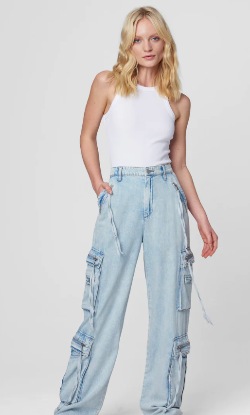 JEANS BLUE CARGO
