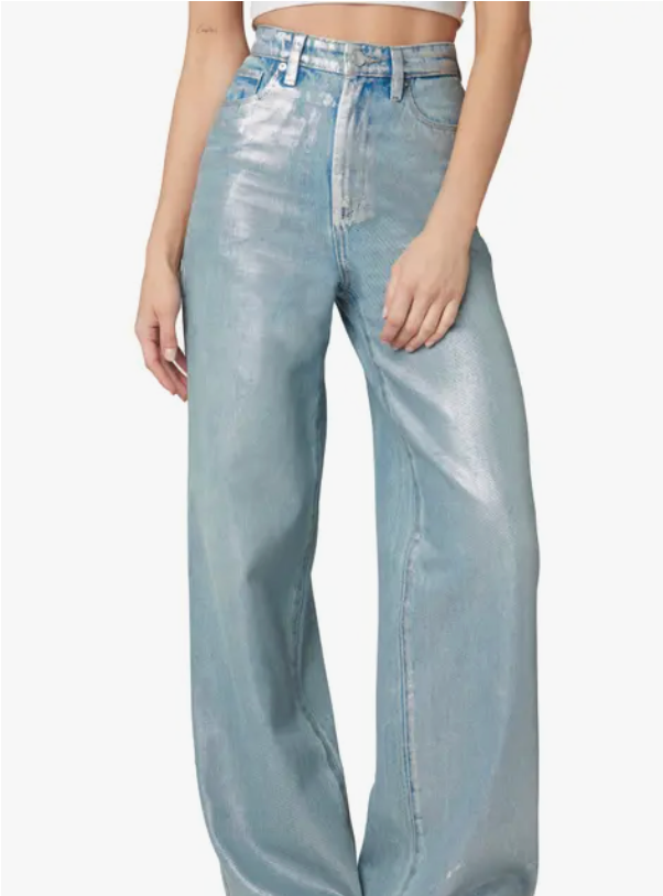 JEANS SILVER AZUL