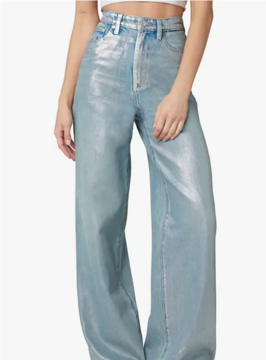 JEANS SILVER AZUL
