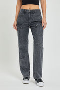 JEANS CARGO GRIS