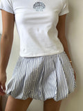 STRIPED BUBBLE SKIRT