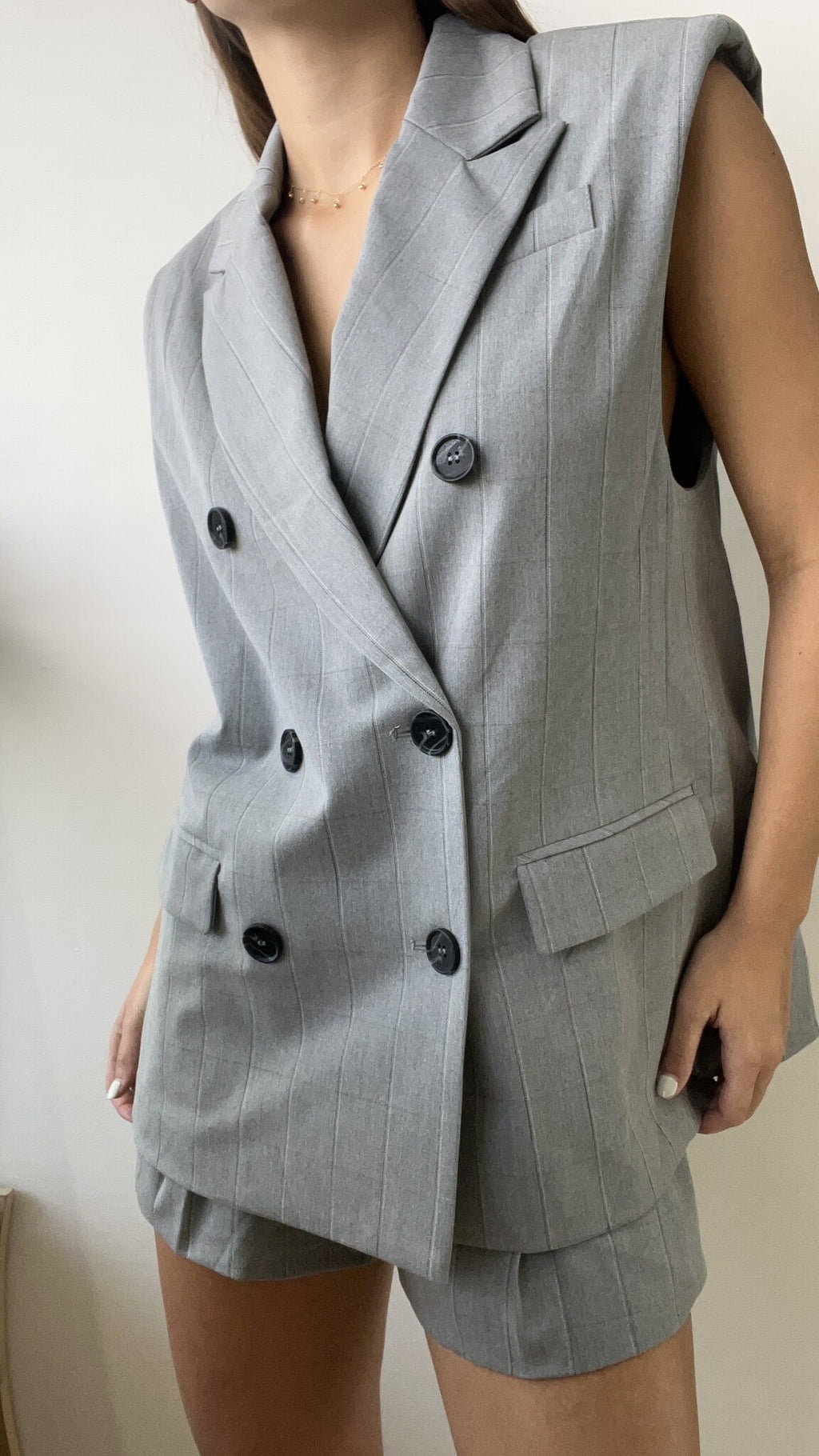 SET STRIPE GREY