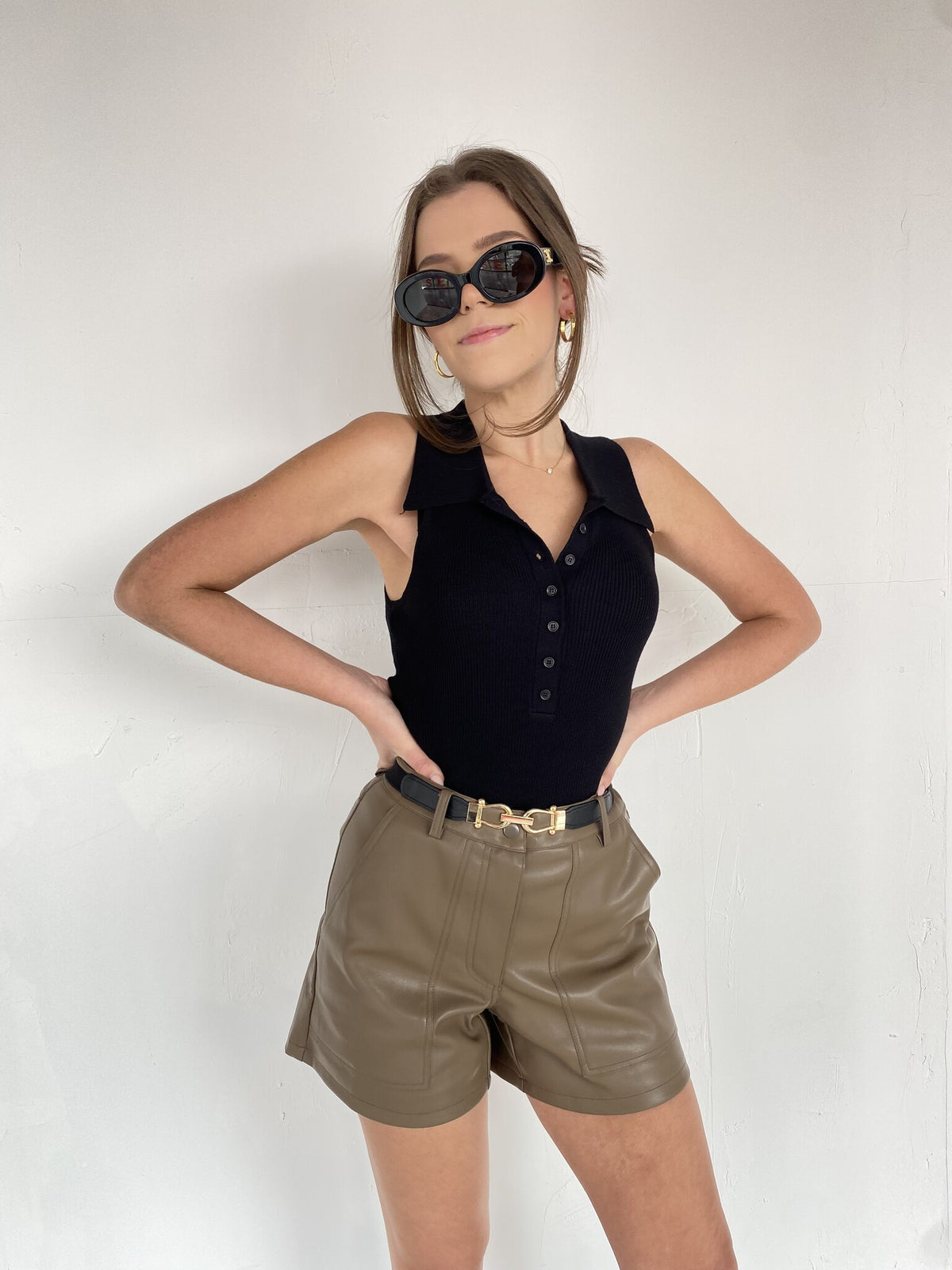 SUETER TOP NEGRO