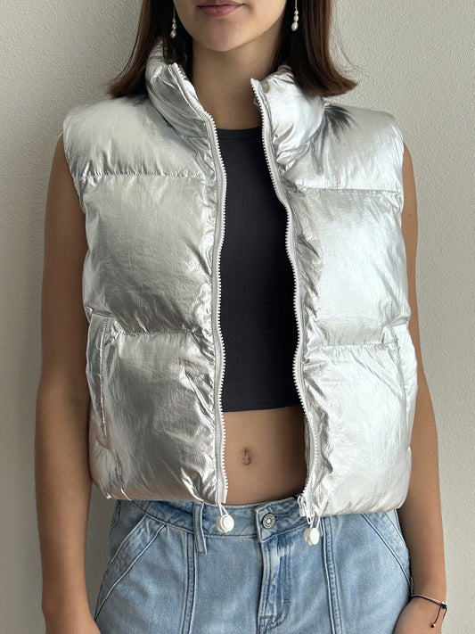 CHALECO PLATA