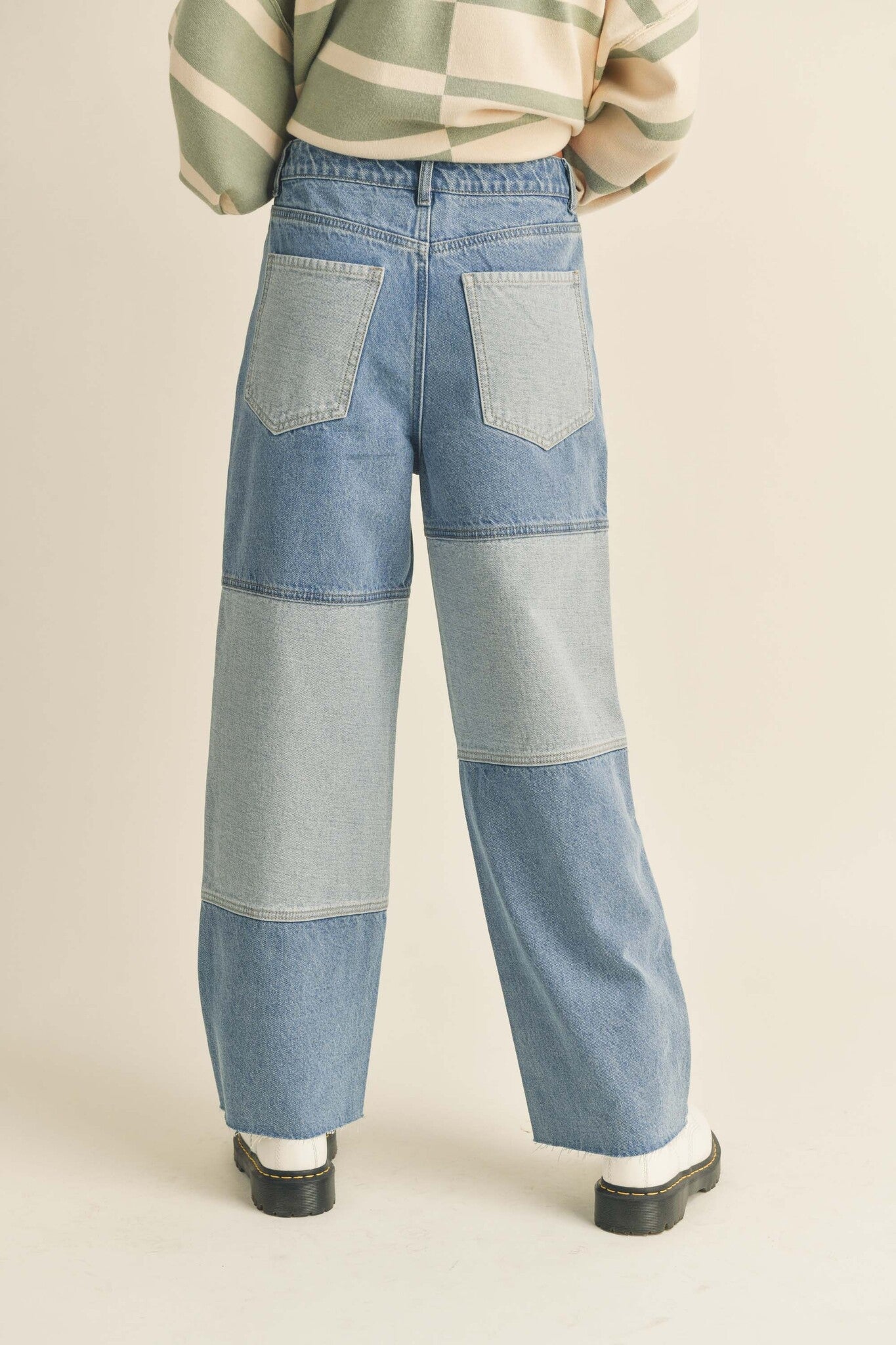 JEANS BLOCK DENIM
