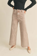 JEANS TAUPE DESLAVADOS