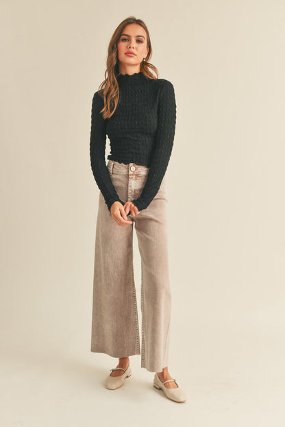 JEANS TAUPE DESLAVADOS