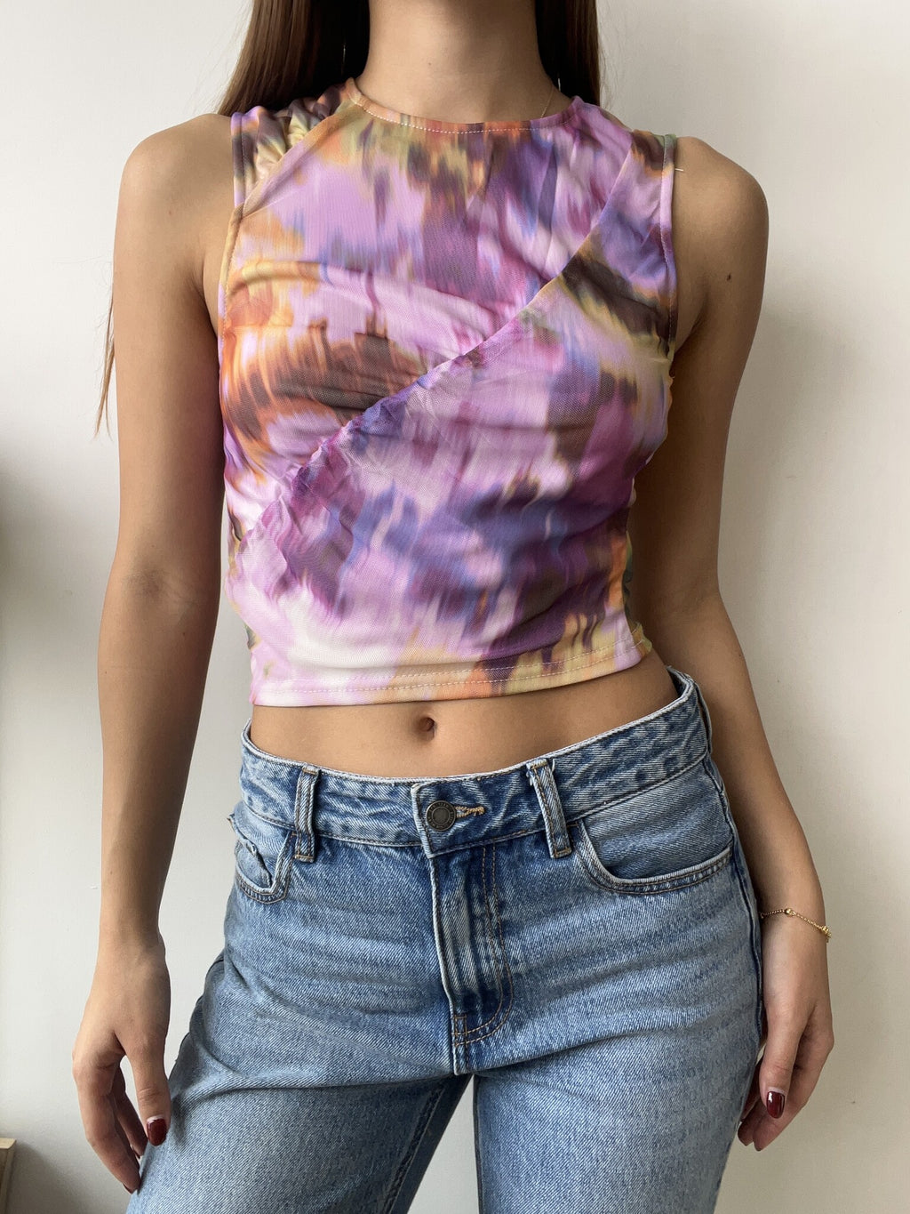 TOP MESH RAINBOW
