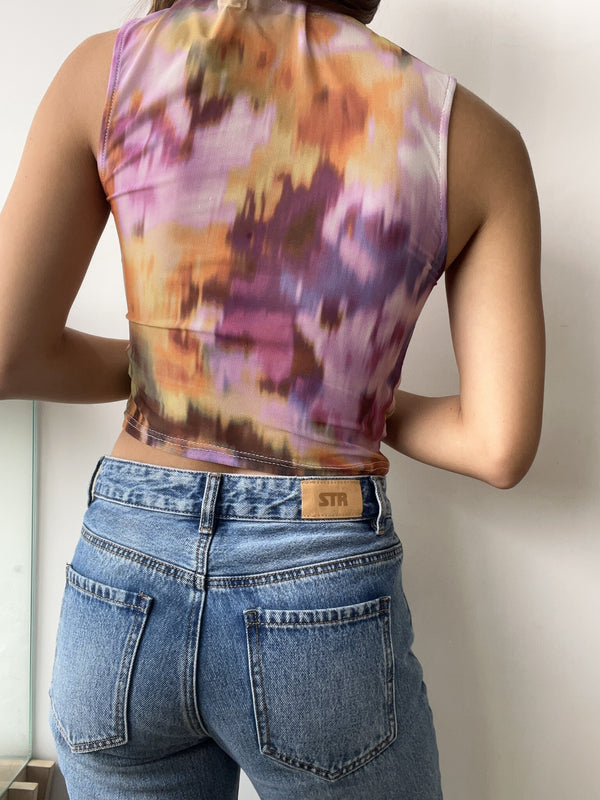 TOP MESH RAINBOW