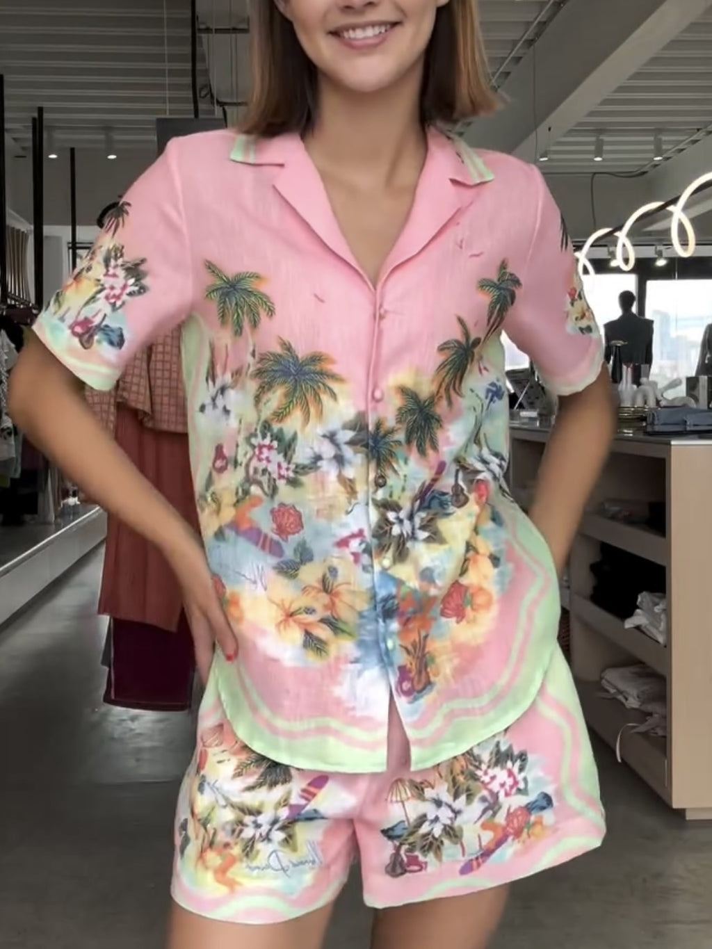 TROPICS SHORT SET
