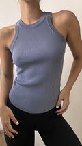 DENIM BLUE TEE