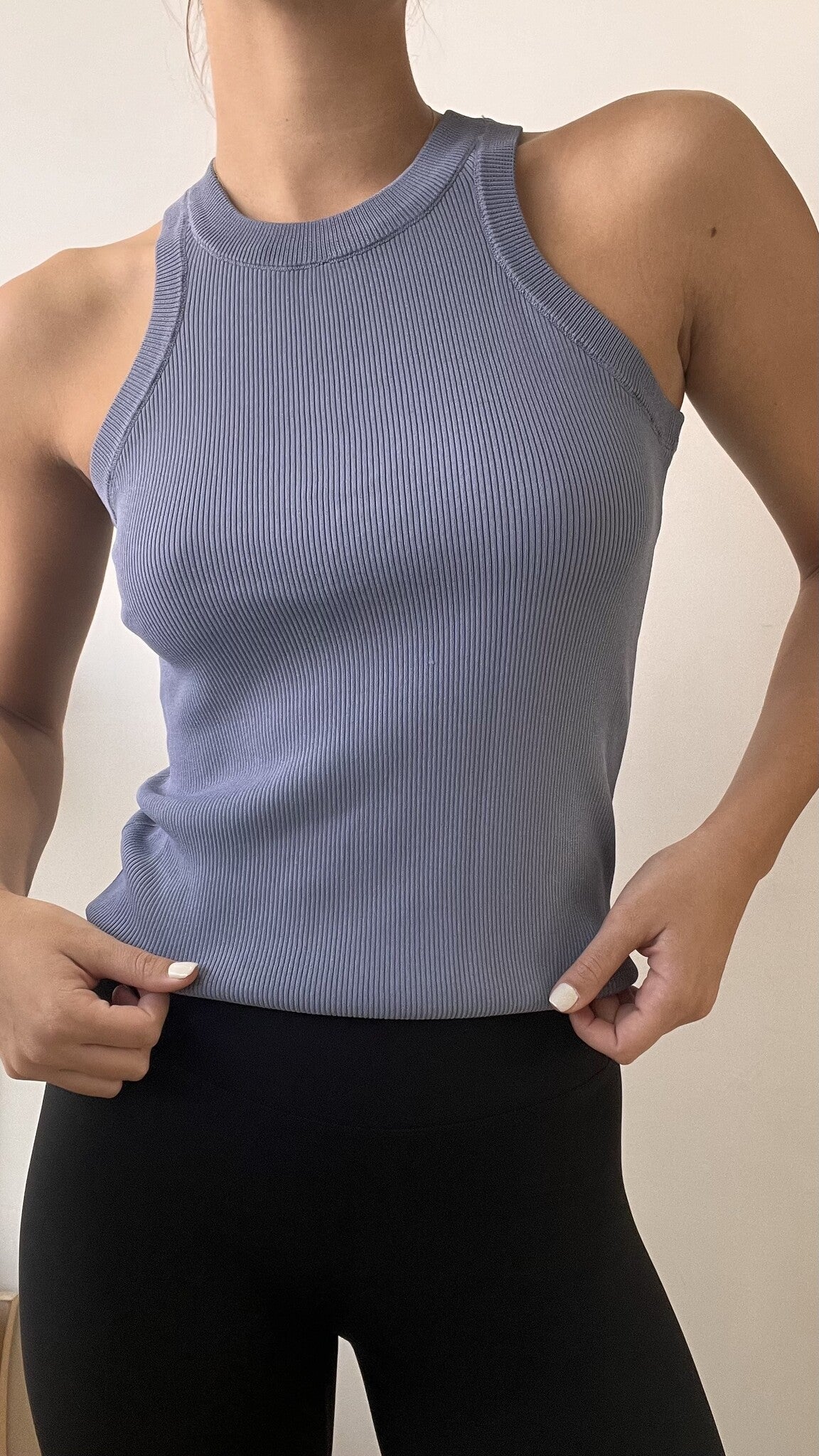 DENIM BLUE TEE
