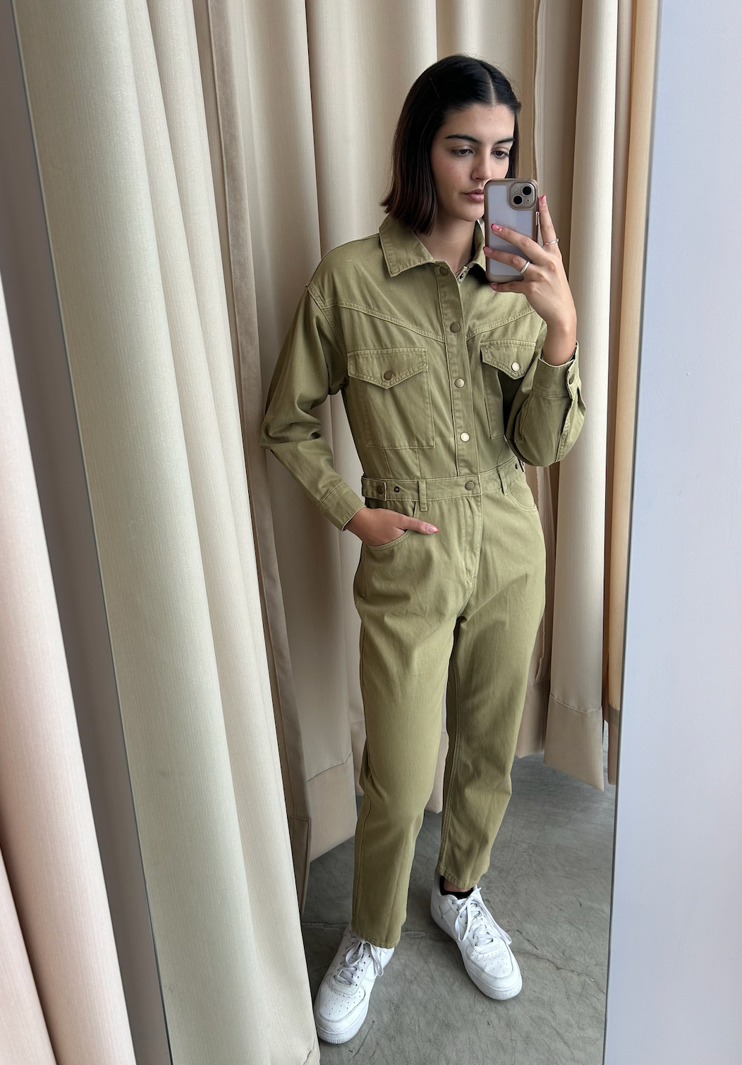 JUMPER MAXI OLIVE
