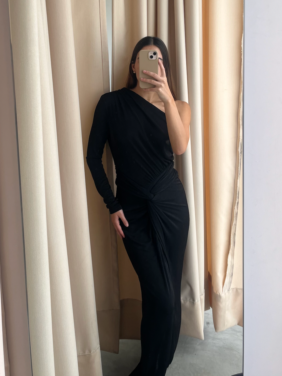 BLACK MAXI DRESS