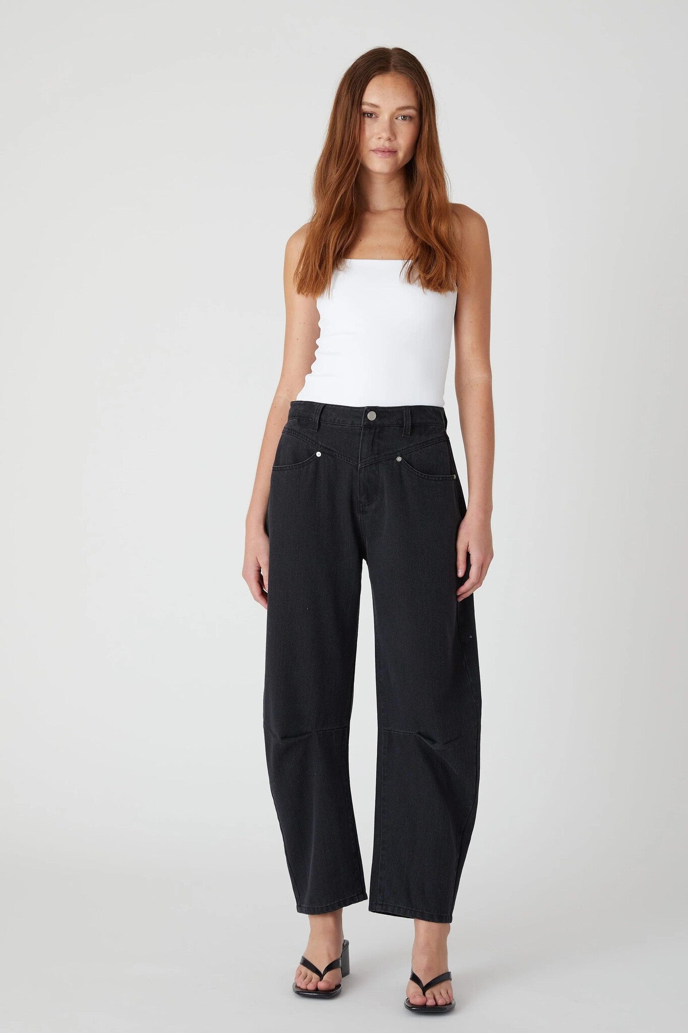 PANTALON DENIM BOMBER