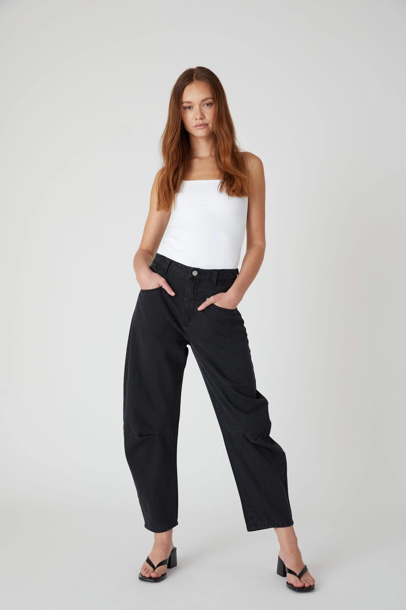 PANTALON DENIM BOMBER