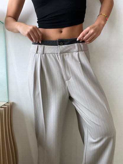 PANTALON GRIS PRETINA