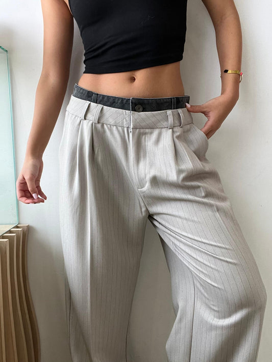 PANTALON GRIS PRETINA
